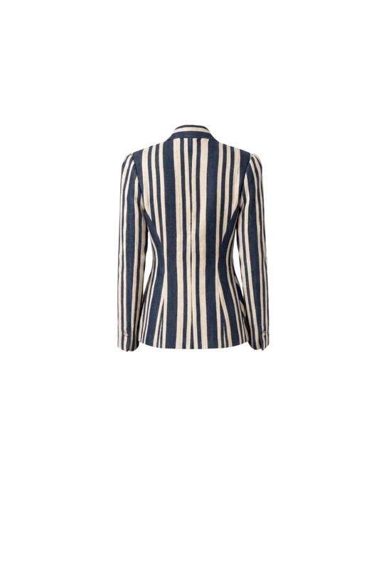 The Architectural Stripe Blazer