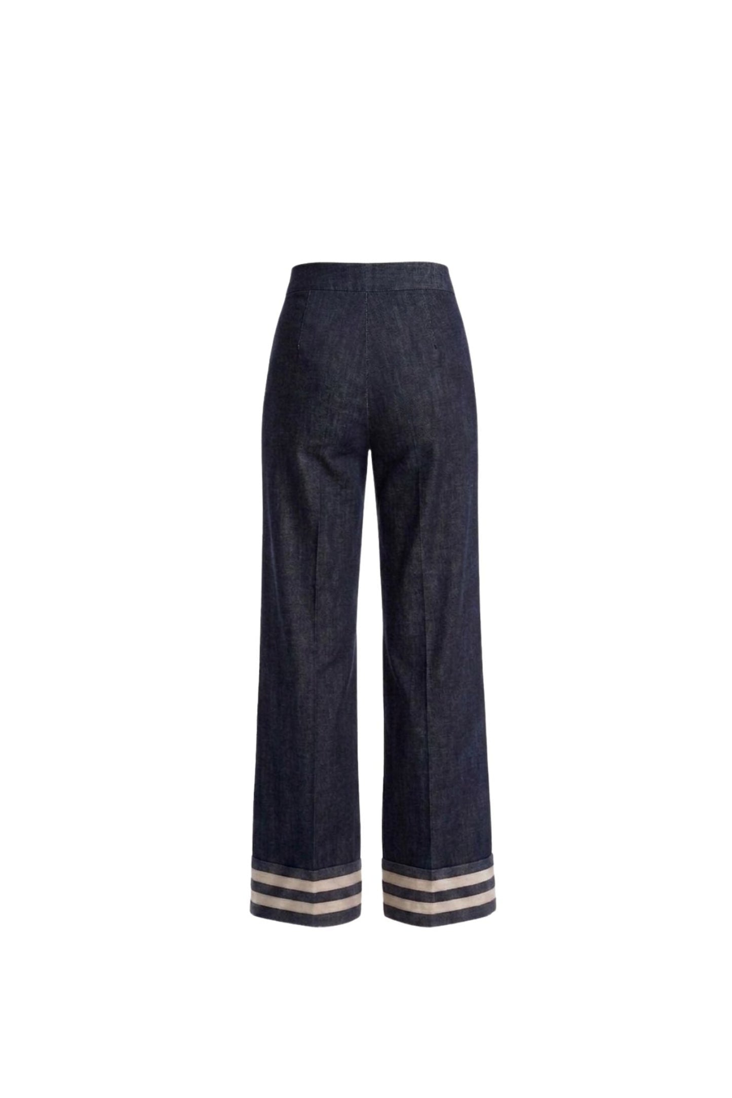 The Cuffed Wide-Leg Trouser