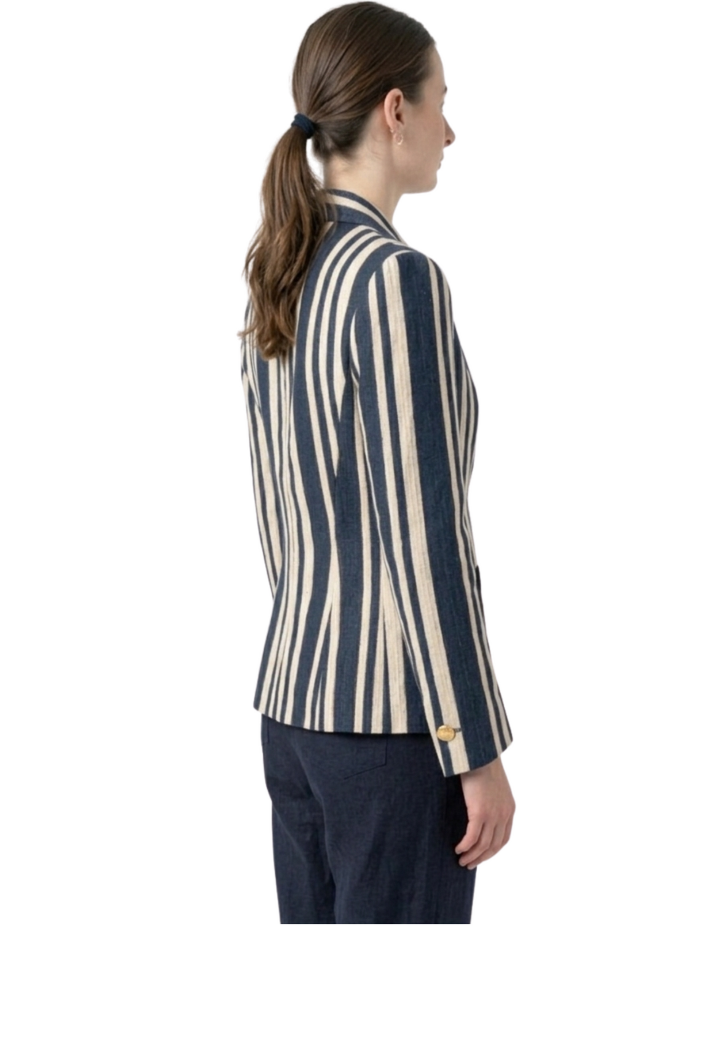 The Architectural Stripe Blazer