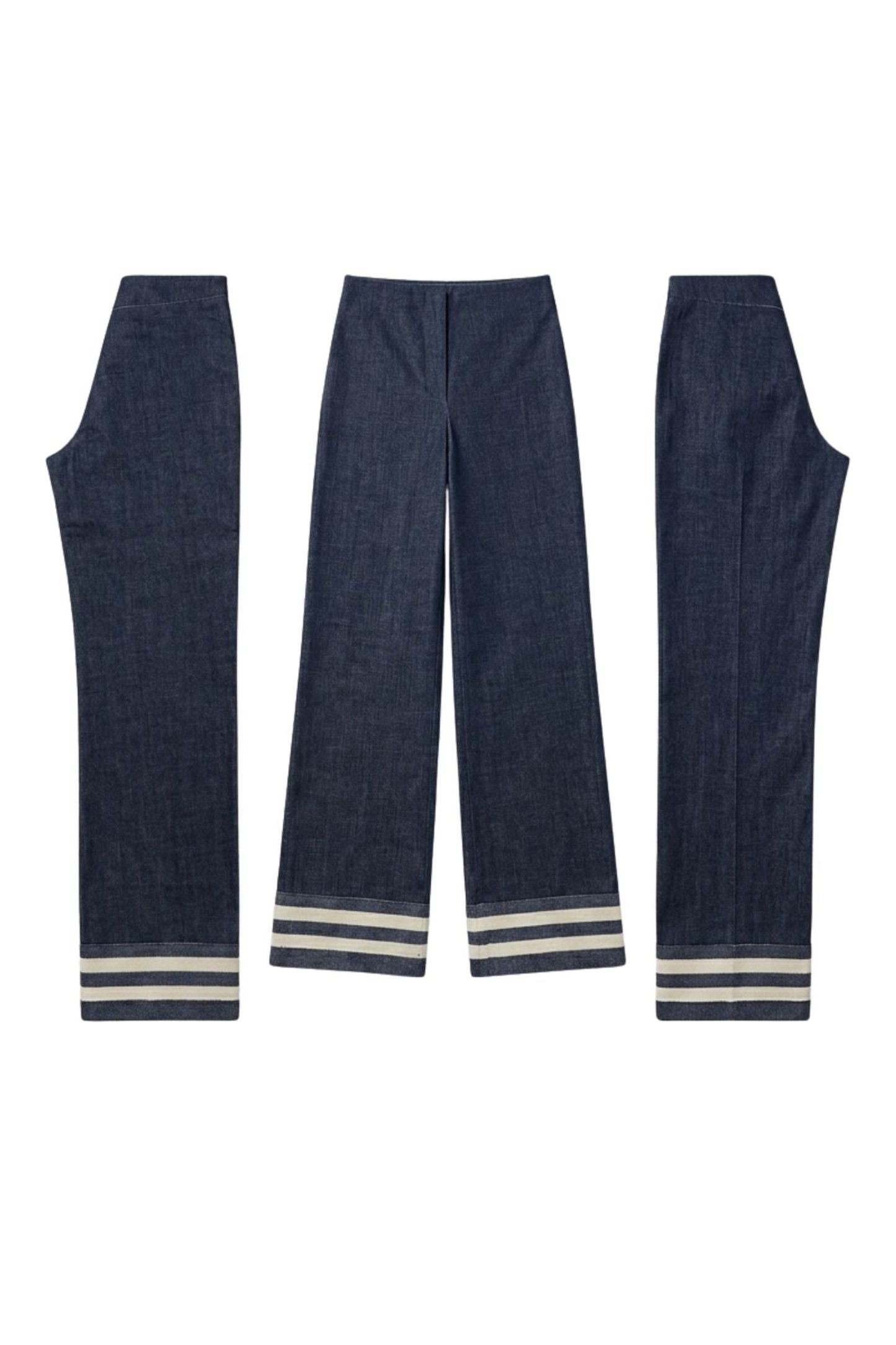 The Cuffed Wide-Leg Trouser