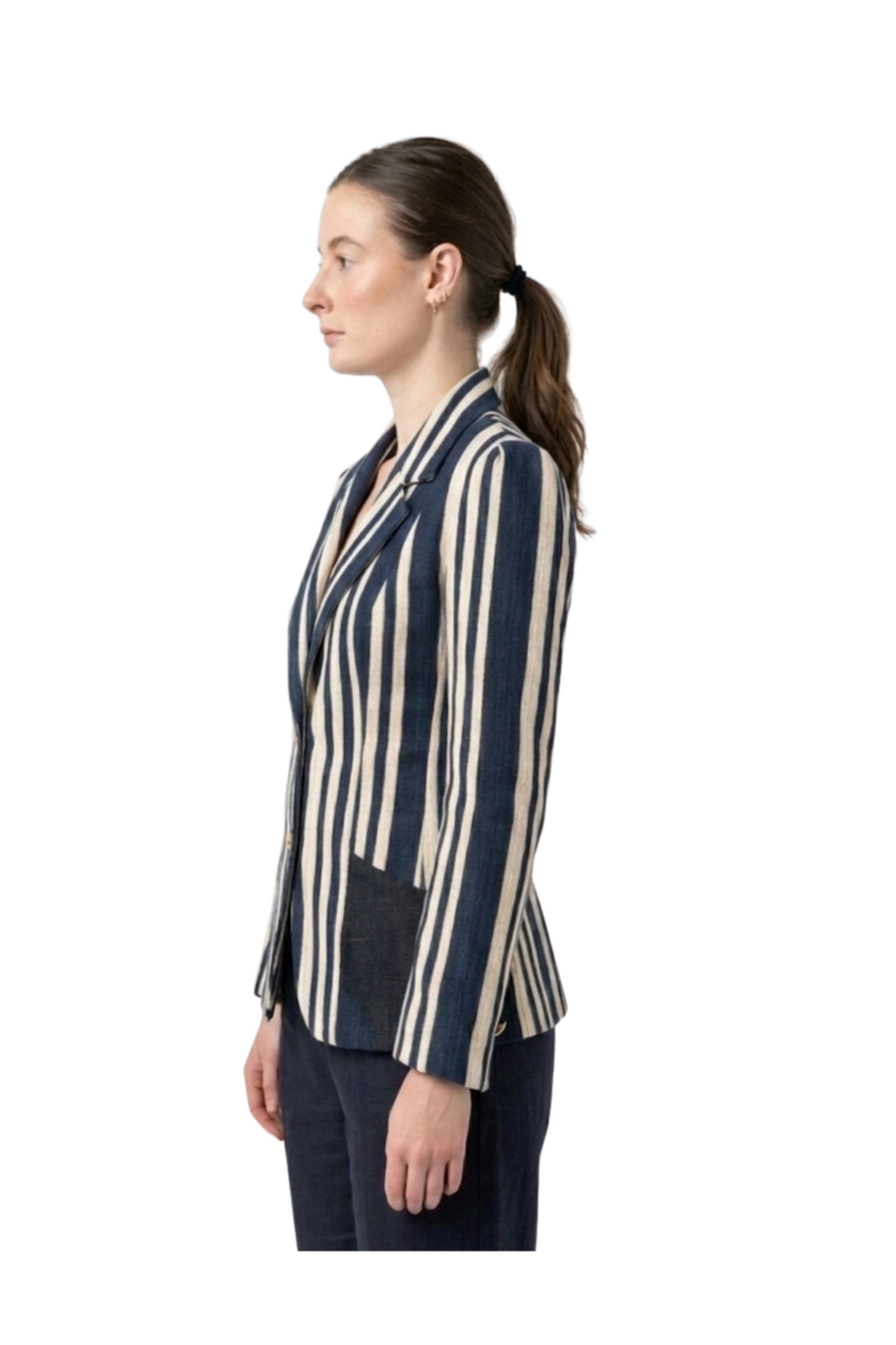 The Architectural Stripe Blazer