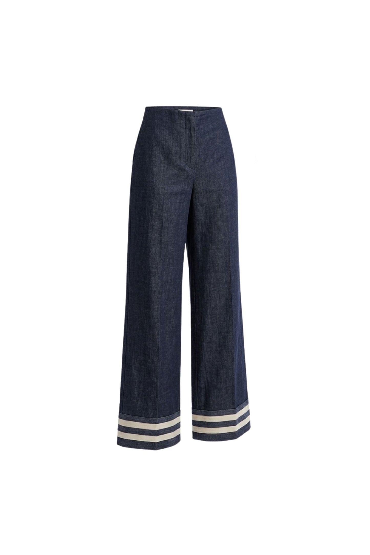 The Cuffed Wide-Leg Trouser